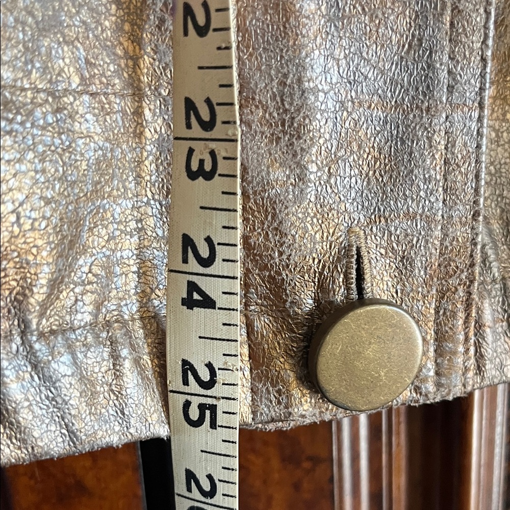 Ruby Rd. Shimmering Gold Blazer - Picture 4 of 6